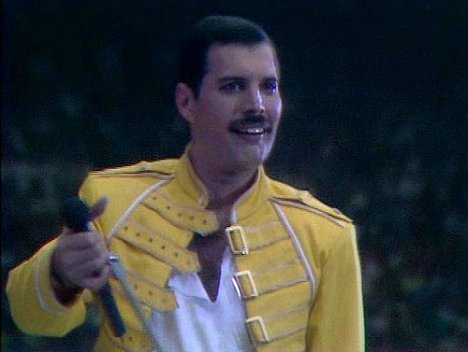 Freddie Mercury - Queen Live at Wembley '86 - Z filmu