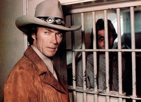 Clint Eastwood, Sam Bottoms - Bronco Billy - Filmfotos