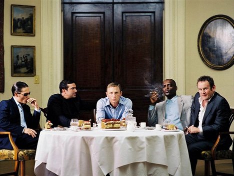 Tom Hardy, Tamer Hassan, Daniel Craig, George Harris, Colm Meaney - Layer Cake - Film