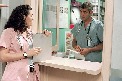 Julianna Margulies, George Clooney - Emergency Room - Die Notaufnahme - Filmfotos