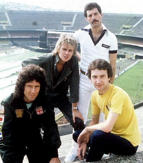 Brian May, Roger Taylor, Freddie Mercury, John Deacon - Queen: Days of Our Lives - Promóció fotók