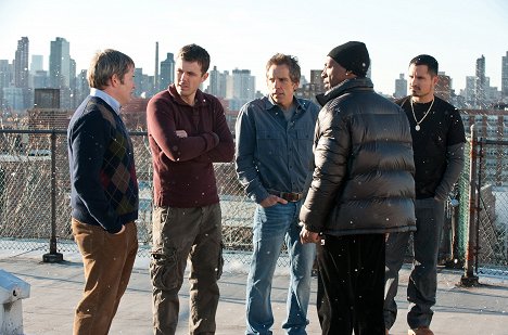 Matthew Broderick, Casey Affleck, Ben Stiller, Eddie Murphy, Michael Peña - Tower Heist - Photos