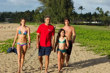 Shailene Woodley, George Clooney, Amara Miller, Nick Krause - The Descendants - Photos