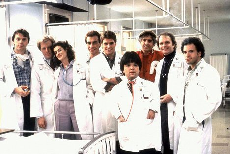 Rick Overton, Michael McKean, Janine Turner, Taylor Negron, Ted McGinley, Harry Dean Stanton - Young Doctors in Love - Film