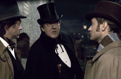 Robert Downey Jr., Stephen Fry, Jude Law - Sherlock Holmes: Gra cieni - Z filmu