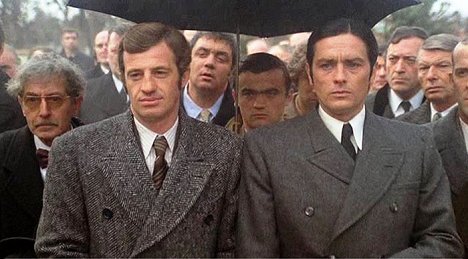 Jean-Paul Belmondo, Jean Panisse, Alain Delon - Borsalino - Do filme