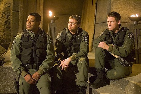 Christopher Judge, Michael Shanks, Ben Browder - Stargate SG-1 - The Powers That Be - Photos