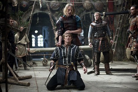 Jamie Campbell Bower, Philip Winchester - Camelot - Lady of the Lake - Photos