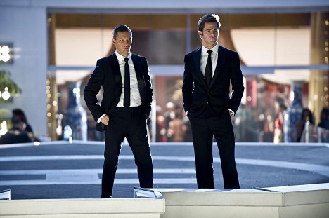 Tom Hardy, Chris Pine - This Means War - Photos