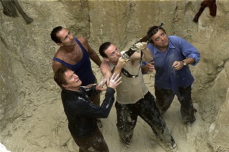 Thierry Lhermitte, André Dussollier, Benoît Magimel, Jacques Villeret - Effroyables jardins - Van film