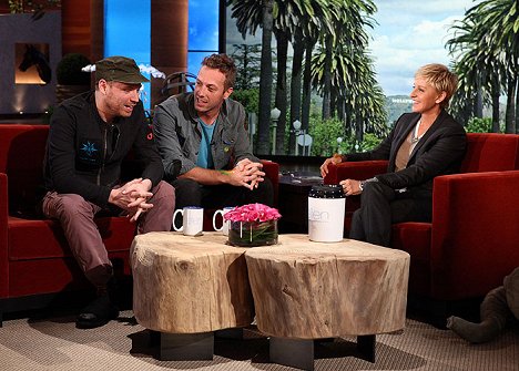 Chris Martin, Ellen DeGeneres - Ellen: The Ellen DeGeneres Show - Filmfotos