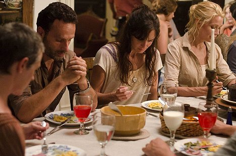 Andrew Lincoln, Sarah Wayne Callies, Laurie Holden - The Walking Dead - Chupa-cabra - De filmes