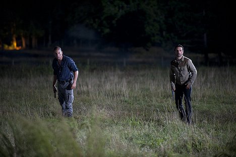 Andrew Lincoln, Jon Bernthal - The Walking Dead - Sorry, Bruder! - Filmfotos