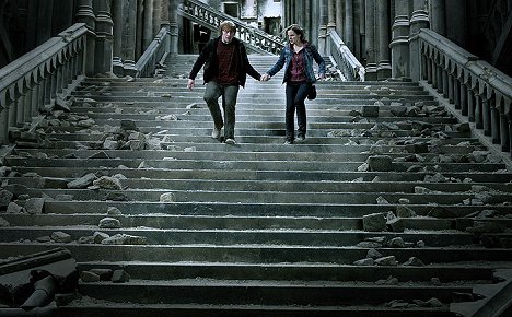 Rupert Grint, Emma Watson - Harry Potter és a Halál ereklyéi II. rész - Filmfotók