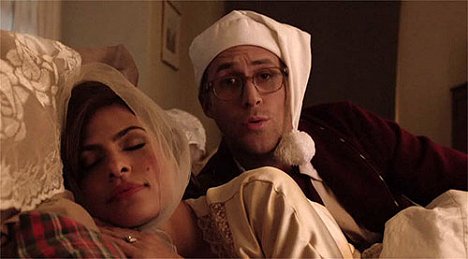 Eva Mendes, Ryan Gosling - Drunk History Christmas - Filmfotók