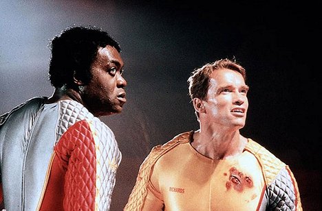Yaphet Kotto, Arnold Schwarzenegger - The Running Man - Van film