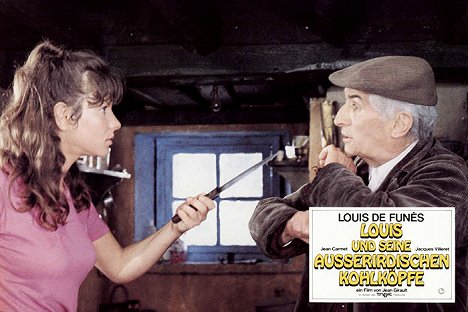 Christine Dejoux, Louis de Funès - The Cabbage Soup - Lobby Cards
