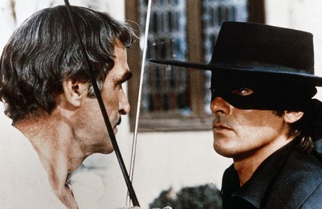 Stanley Baker, Alain Delon - Zorro - Filmfotos