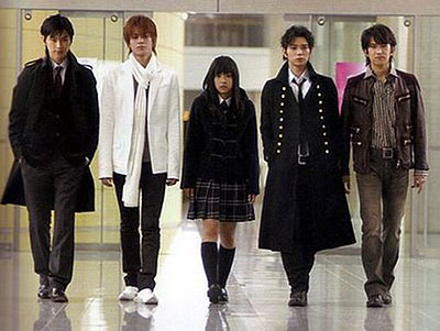 Shōta Matsuda, Shun Oguri, Mao Inoue, Jun Matsumoto, Tsuyoshi Abe - Hana jori dango - Filmfotók