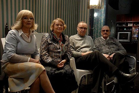Barbara Brylska, Valentina Talyzina, Andrej Mjagkov, Jurij Jakovlev - Ironie osudu II - Z natáčení