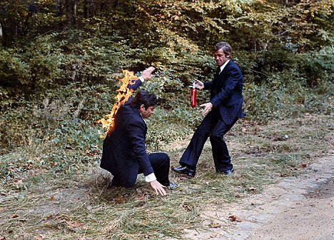 Charles Denner, Jean-Paul Belmondo - Následník - Z filmu