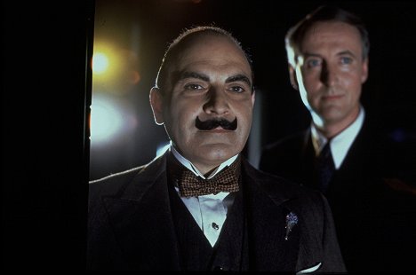 David Suchet, Hugh Fraser - Agatha Christies Poirot - Lasst Blumen sprechen - Filmfotos