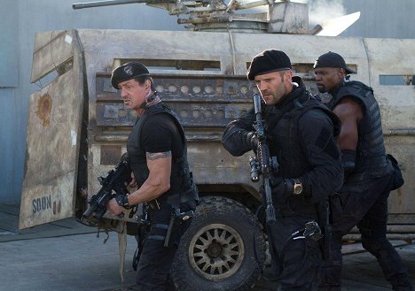 Sylvester Stallone, Jason Statham, Terry Crews - Expendables: Postradatelní 2 - Z filmu