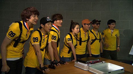 Kwang-soo Lee, Haha, Sung-im Chun - Running Man - Photos