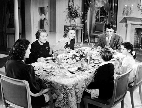 Ann Shoemaker, Irene Dunne, Cary Grant, Mary Lou Harrington - My Favorite Wife - Z filmu