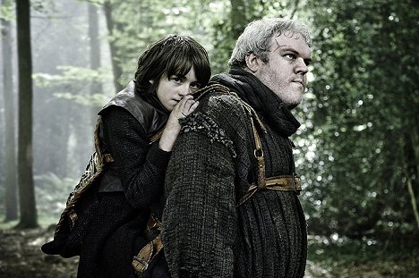 Isaac Hempstead-Wright, Kristian Nairn - Game of Thrones - The North Remembers - Photos