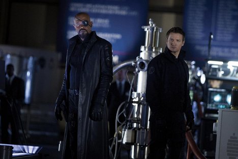 Samuel L. Jackson, Jeremy Renner - Avengers: Pomstitelia - Z filmu