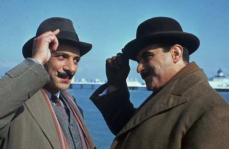 Peter Kelly, David Suchet - Agatha Christies Poirot - Der Juwelenraub im Grand Hotel - Filmfotos