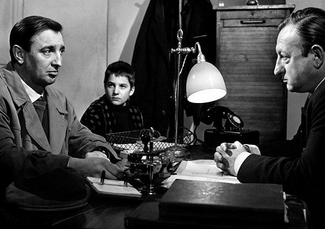 Albert Rémy, Jean-Pierre Léaud, Jacques Monod - Négyszáz csapás - Filmfotók