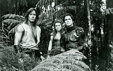 Kevin Sorbo, Renée O'Connor, Eric Close - Hercules and the Lost Kingdom - Photos
