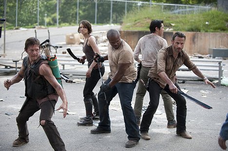 Norman Reedus, Lauren Cohan, Irone Singleton, Andrew Lincoln - The Walking Dead - Seed - Photos