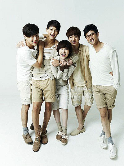 Ha-neul Kang, Minho, Sulli, Hyun-woo Lee, Joon-young Seo - Areumdawoon geodaeege - Werbefoto
