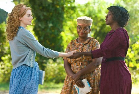 Emma Stone, Octavia Spencer, Viola Davis - As Serviçais - Do filme