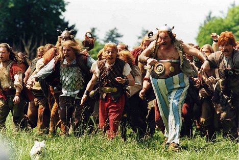 Jean-Jacques Devaux, Christian Clavier, Gérard Depardieu, Jean-Roger Milo - Asterix ja Obelix vastaan Caesar - Kuvat elokuvasta