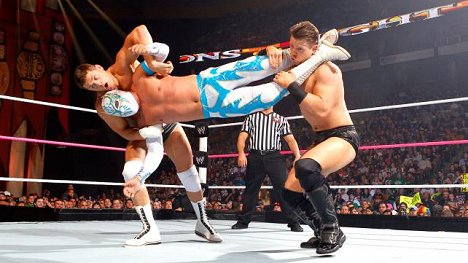 Cody Runnels, Luis Ignacio Urive Alvirde, Mike "The Miz" Mizanin - WWE Night of Champions - Photos