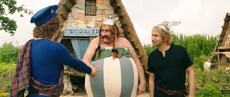 Gérard Depardieu, Edouard Baer - Asterix & Obelix - Isten óvja Britanniát - Filmfotók