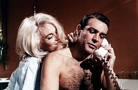 Shirley Eaton, Sean Connery - James Bond: Goldfinger - Filmfotók