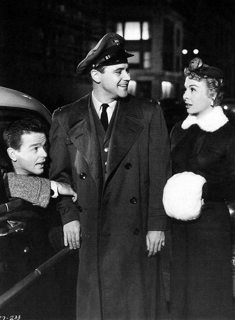 Gower Champion, Jack Lemmon, Marge Champion - Three for the Show - Filmfotos