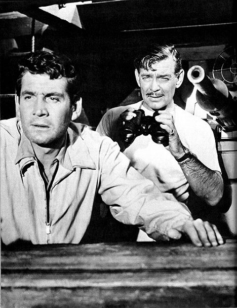 Gene Barry, Clark Gable - Cita en Hong Kong - De la película