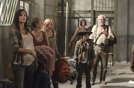 Sarah Wayne Callies, Melissa McBride, Emily Kinney, Chandler Riggs, Scott Wilson - Żywe trupy - Podwaliny - Z filmu