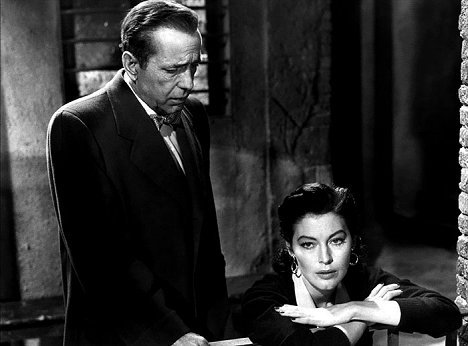 Humphrey Bogart, Ava Gardner - Bosonohá komtesa - Z filmu