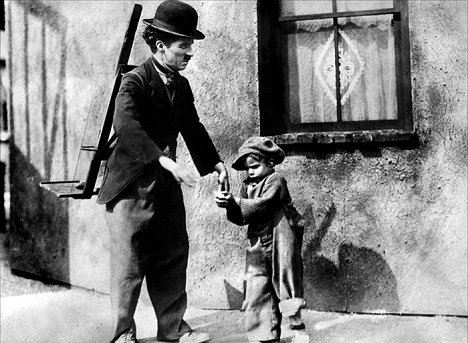 Charlie Chaplin, Jackie Coogan - A kölyök - Filmfotók
