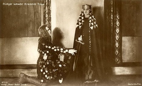 Rudolf Rittner, Margarete Schön - A Nibelungok II.: Kriemhilda bosszúja - Filmfotók