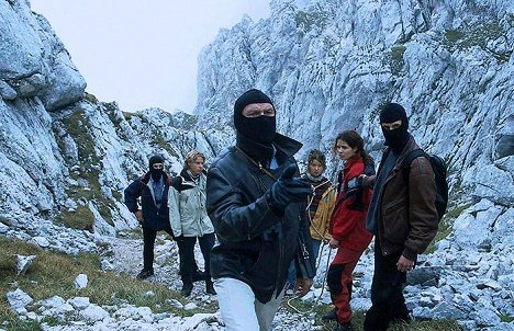 Richard Sammel, Klaus Löwitsch, Julian Weigend - Die Bergwacht - Duell am Abgrund - Filmfotos