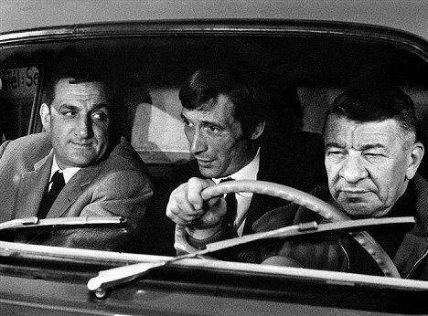 Lino Ventura, André Weber, Robert Dalban - Les Barbouzes - Z filmu