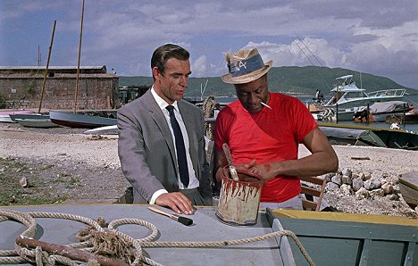 Sean Connery, John Kitzmiller - James Bond 007 jagt Dr. No - Filmfotos